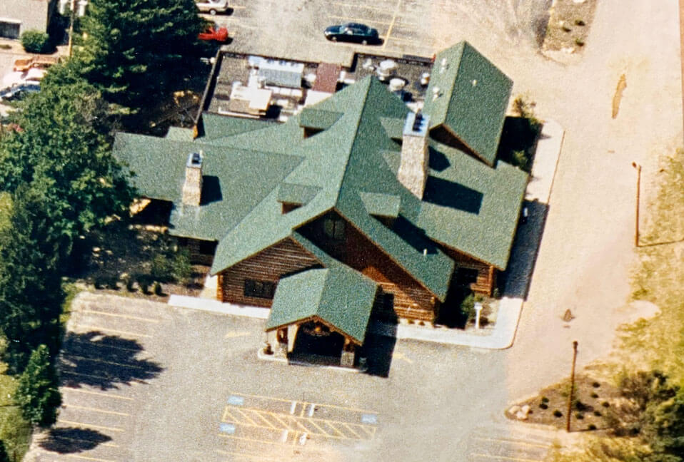 Timberfire Aerial Photo, circa 2000