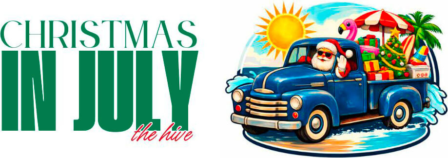 We're throwing a block party for Christmas – but in July, because we just couldn't wait! July 25, 2026
